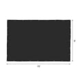 thumbnail image 5 of Shatex Shade Fabric for Pergola/Patio/Garden New Design Shade Panel with Grommets 6x16ft Black, 5 of 6