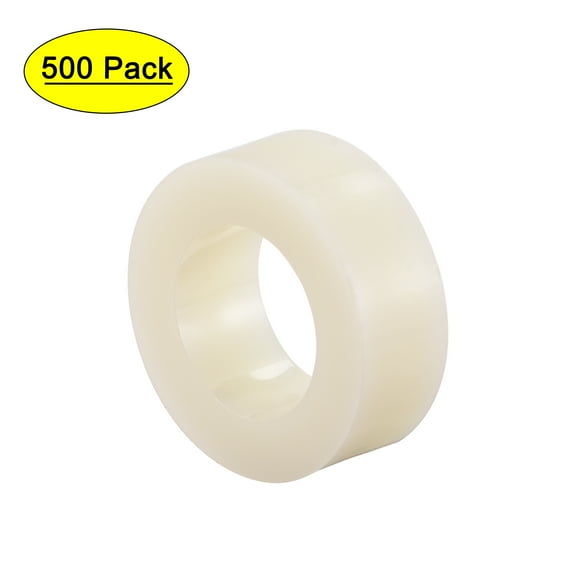 ABS ID 8.2mm OD 14mm Length 5mm Round Spacer Beige 500 Pack
