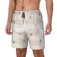 thumbnail image 1 of Fotbe Funny Goose1 Traje de Baño para Hombre – Shorts de Natación de Secado Rápido con Forro y Bolsillos-3X-Large, 1 of 6