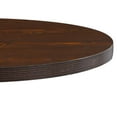 thumbnail image 2 of vidaXL Bistro Table Dark Brown 31.5" MDF, 2 of 16
