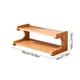 thumbnail image 3 of Estante de madera para tazas | Organizador de tazas de café de 2 o 3 niveles para encimera | Estante de exhibición de tazas que ahorra espacio para gabinetes de cocina y estaciones de café, 3 of 6