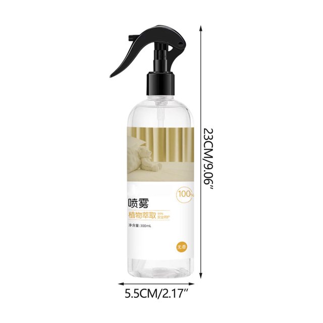 Spray quitamanchas de origen vegetal de 300 ml para uso doméstico, ideal para ropa de cama y sofás.