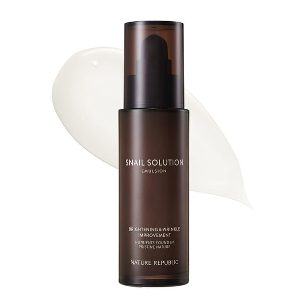 Emulsión Nature Republic Snail Solution 80% de mucina de caracol