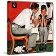 thumbnail image 7 of Marmont Hill "Facts of Life" by Norman Rockwell Painting Print on Canvas, 7 of 7