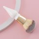 thumbnail image 4 of El cepillo de belleza farfi es uniforme y fácil de limpiar, el tubo corto blanco es respetuoso con el medio ambiente y cómodo, la herramienta de maquillaje, el polvo de calabaza de madera, se cep, 4 of 5