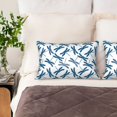 thumbnail image 5 of Satin Pillowcase For Hair And Skin, Dragonfly Dark Blue Soft And Cooling Similar To Silk Pillow Cases Standard Size 20x30 Inches, Pillow Covers With Hidden Zipper, Gifts For Women Men, 5 of 8