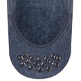 thumbnail image 4 of Men's Falke 12498 Invisible Step - No Show Anti-Slip Sock (Navy Blue Melange M/L), 4 of 5