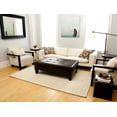 thumbnail image 2 of Anji Mountain Bamboo Rug Co. AMB0308-0058 5Ft X 8Ft Zatar Ribbed Loop Pile Natural Wool and Jute Rug, 2 of 2