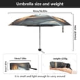 thumbnail image 3 of Ghost Read Book Umbrellas for Sun Auto Open Close UV50+ Waterproof 5-Fold Compact Fiberglass Frame, 3 of 6