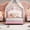 Pink + PU+ Twin, variant on Full size Upholstered Princess Bed With Crown Headboard,Full Size Platform Bed with Headboard and Footboard, Cream+Pink