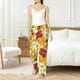 thumbnail image 4 of Fotbe Bees Honeycomb Pantalones de Pijama para Mujer, Pantalones de Dormir, Pantalones Pj con Cordón y Bolsillos-3X-Large, 4 of 6