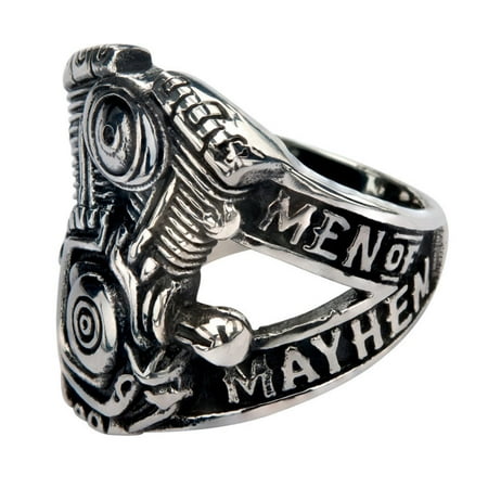 Sons of Anarchy Men of Mayhem Stainless Steel Ring | 11