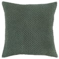 thumbnail image 1 of HomeRoots 403490 Olive Green Nubby Textured Modern Throw Pillow, 1 of 1