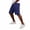 Dark Blue, variant on Men's Vintage Straight Leg Relaxed Fit Jean Shorts Washed Short Pants with Pockets Casual Loose Denim Shorts Big and Tall Size S-3XL Dark Blue