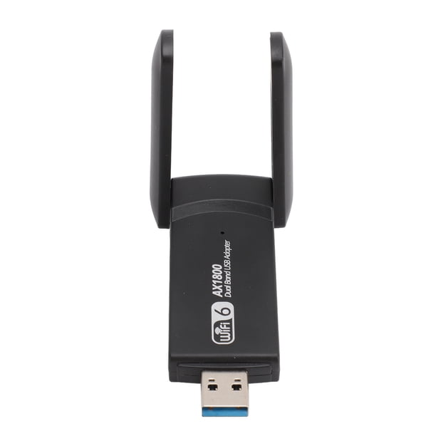 Adaptador USB WiFi 6, Adaptador De Red Inalámbrico Estable Plug And Play 2,4G 5G Portátil Para 10 11