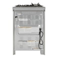 thumbnail image 3 of Magic Chef 4 Burner Freestanding Gas Range in Stainless Steel in Stainless Steel, 3 of 9