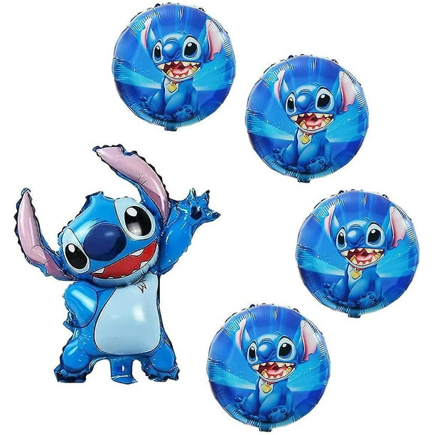 5pc Lilo And Stitch Balloons, Lilo And Stitch Party Decoration 