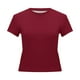 thumbnail image 5 of Camiseta de manga corta ajustada y moderna para mujer: corte ajustado y sexy, versátil con vaqueros/pantalones cortos, tejido suave para el verano, talla real, lavado en frío., 5 of 6