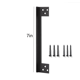 thumbnail image 2 of Placas protectoras para pestillos de puertas ckepdyeh, protector de seguridad para puertas batientes, protector de pestillo de puerta, cubierta para bloquear 7 pulgadas, 2 of 8