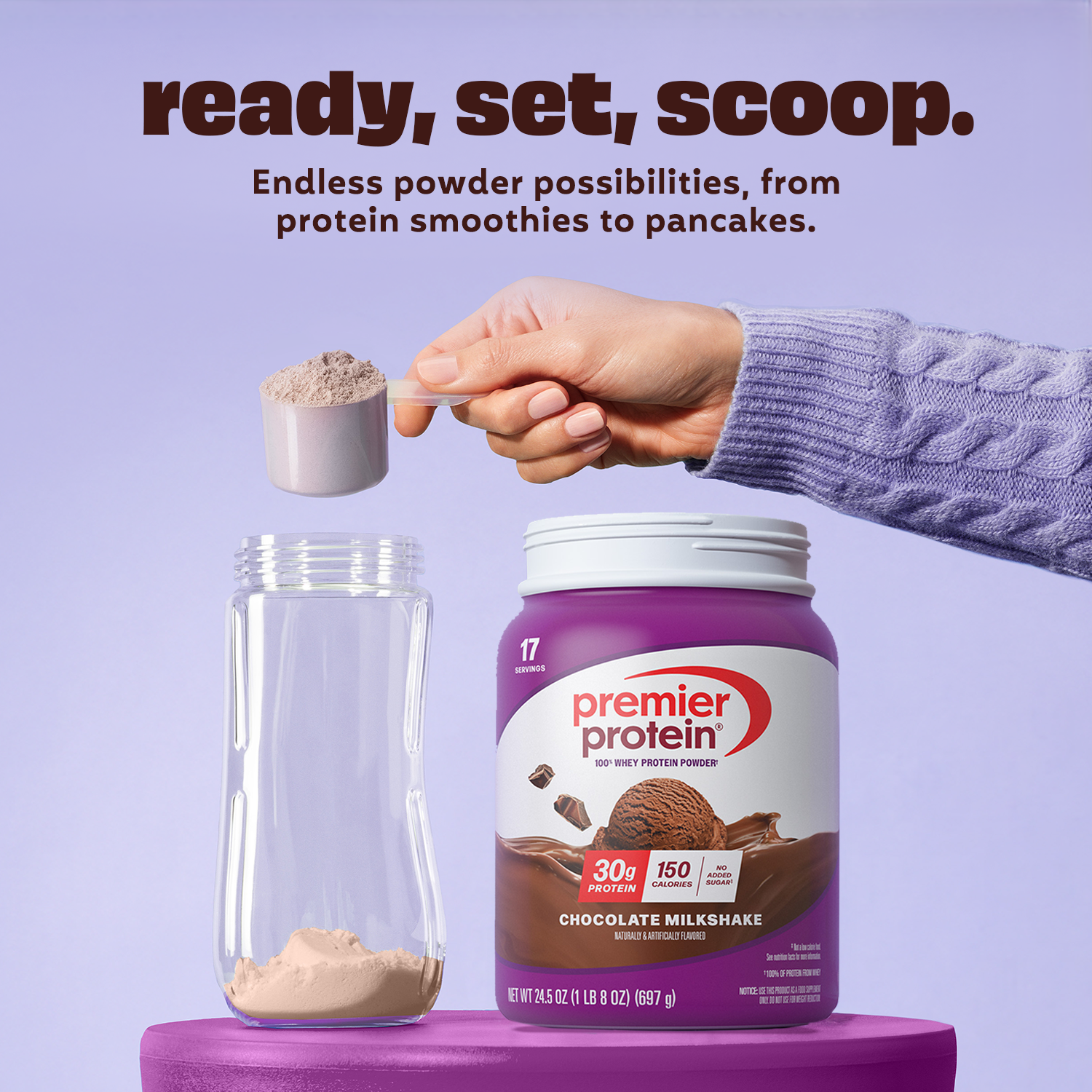 Premier Protein 100% Whey Protein Powder Chocolate photo 5