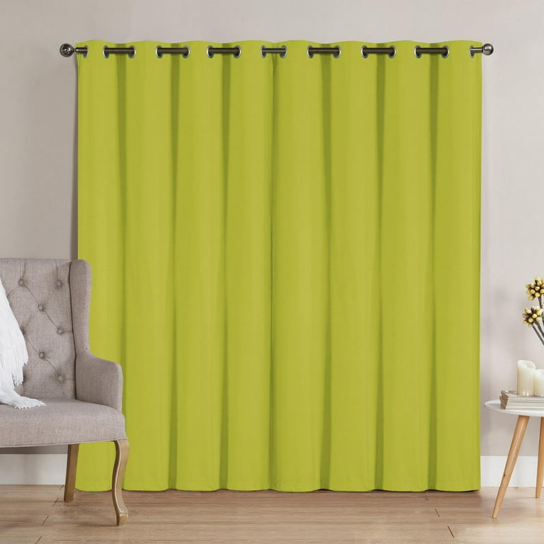 VCNY Home Neil Green Solid Grommet Blackout Curtain Panel, 52