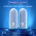 thumbnail image 3 of Mobile Phone Gaming Finger Cover Breathable Waterproof Fingertip Gloves, 3 of 6