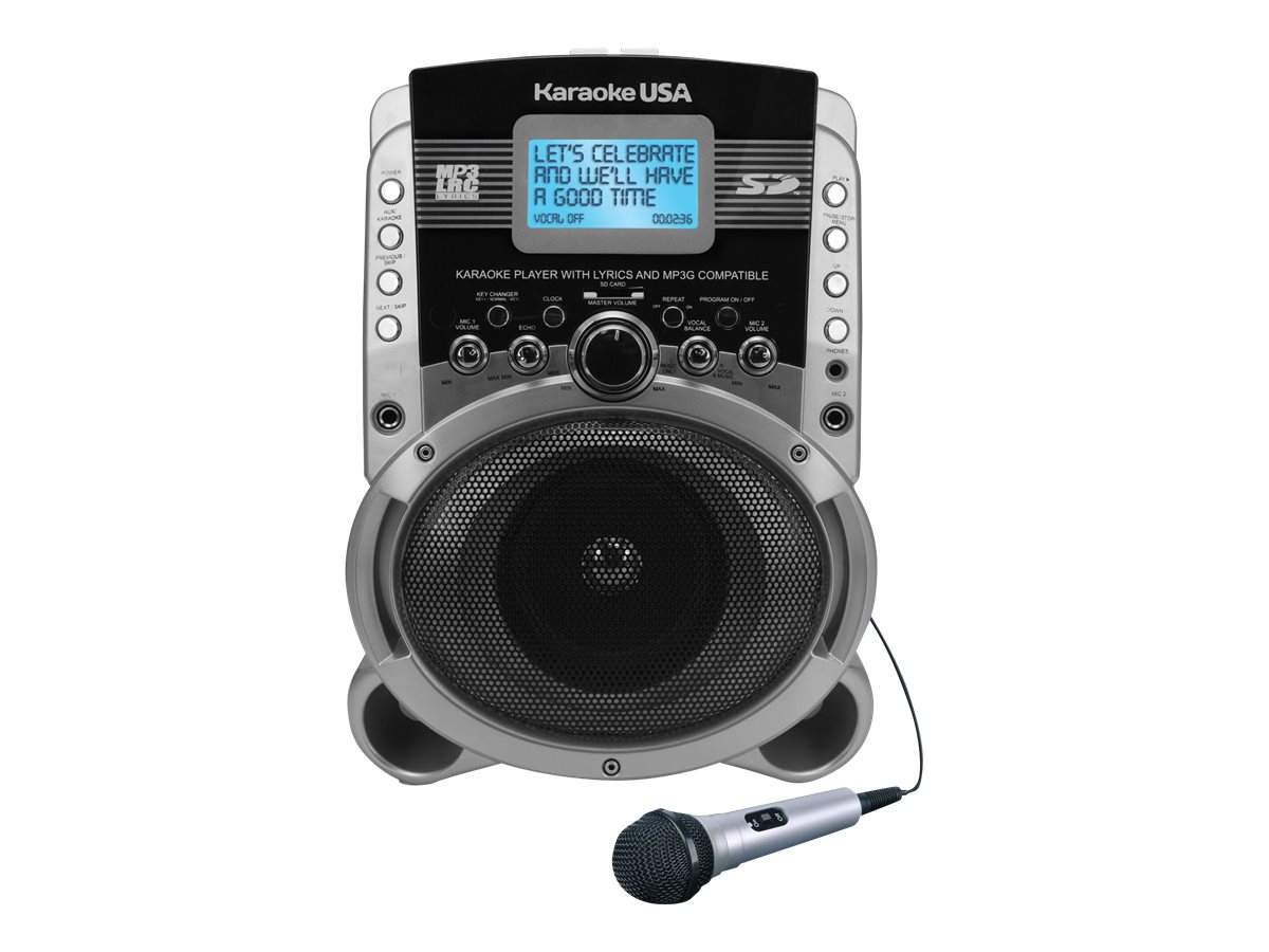 Karaoke USA SD519 Portable karaoke
