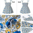 thumbnail image 4 of Toddler Baby Girl Dress Little Kids summer Dresses Girls Comfy Skirt, Beach summer Tunic Dress 2pcs, 4 of 6