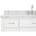 thumbnail image 2 of Ariel H055SCWOVOWHT Bristol 55" Free Standing Single Oval Basin Vanity Set - White, 2 of 7