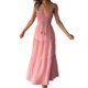 thumbnail image 4 of Vestido Vestido ajustado para mujer Sin espalda Vestido elegante para mujer Traje de vacaciones (Rosa claro L) Kuymtek Rosa claro T L para Mujer, 4 of 7