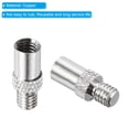thumbnail image 4 of Uxcell 2g Copper Dart Weight Add Accentuator 6 Pcs 15.5mm 2BA Thread Darts Weight Adjuster Dart Accessories Silver, 4 of 6