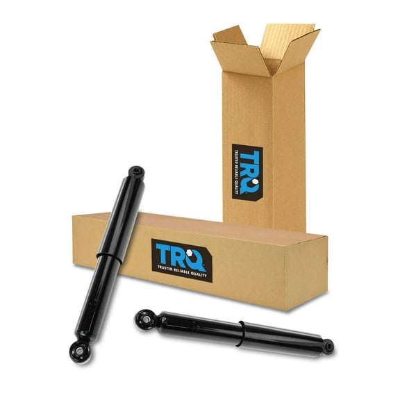 TRQ Shock Absorber Rear LH RH Pair Set for Equinox Terrain Torrent Vue XL-7 XL7 SBA60276 Fits select: 2005-2017 CHEVROLET EQUINOX, 2010-2017 GMC TERRAIN