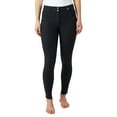 thumbnail image 2 of B Vertigo Davina Women's Mid-Rise Breathable Full Seat Breeches with Phone Pockets, 2 of 8