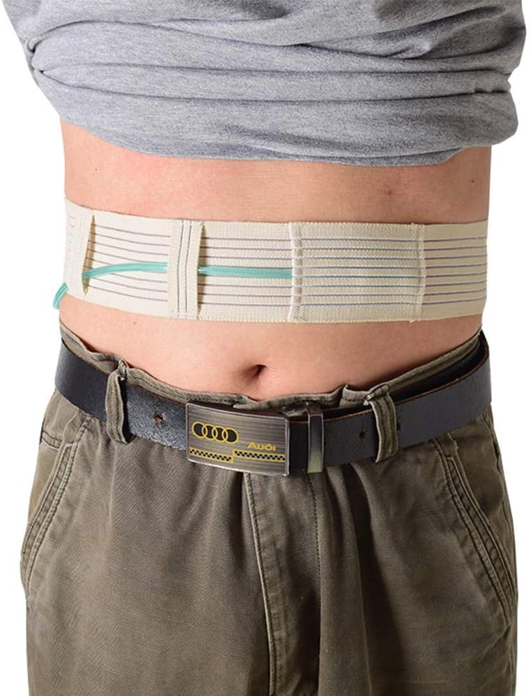 Stretchy Peritoneal Dialysis Belt, G/PEG Tube Holder Feeding Tube