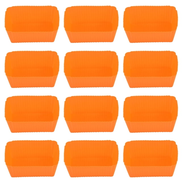 CRCMURE Biscuit Moulds 12pcs Cupcake Kitchen Cases Liners Cake Baking Craft Cup Cake Mould