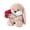 Rose style, variant on Cute Bunny Plush Toy with Rose Gift Soft Rabbit Doll Romantic Plush Gift for Her Home Decor