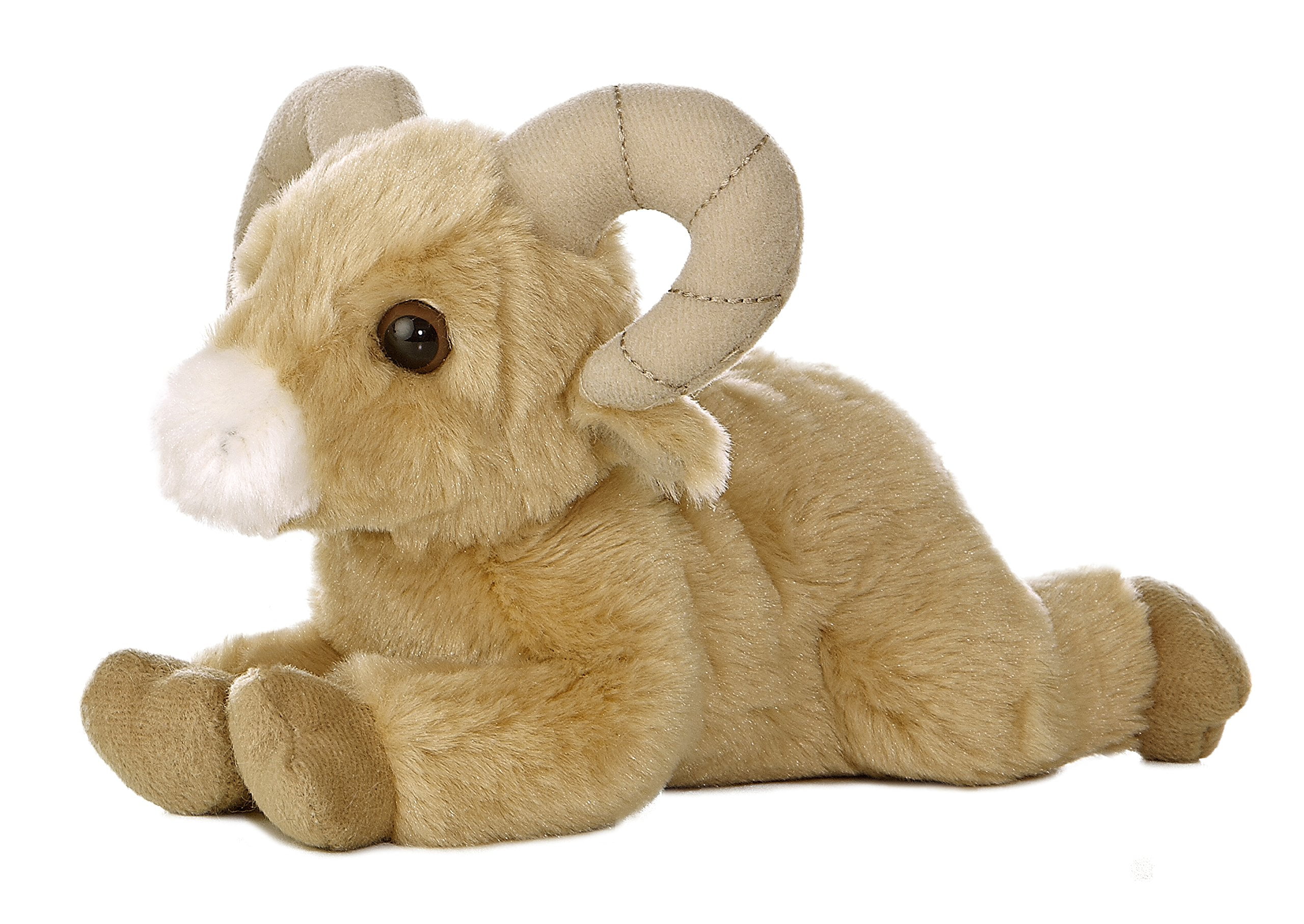 Aurora World Plush BIG HORN SHEEP - New Stuffed Animal 8 inch Mini Flopsie 