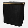 thumbnail image 3 of Linen Chest Laundry Basket with 2 Inner Bags and Lid - Black, 3 of 3