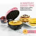 thumbnail image 2 of MyMini Waffle Maker, Pink Leopard Print, 2 of 10