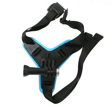 Image of Motorcycle Helmet Chin Strap Mount Action Camera Helmet Bracket Quick Release Racing Cycling Accessories Sports Cameras Chin Strap Clamp Holder Universal Parts