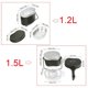 thumbnail image 4 of Kit de gamelle militaire d'extérieur de 1,5 L, ustensiles de cuisine de camping, boîte à lunch, marmite pour randonnée, pêche, randonnée, pique-nique, 4 of 4