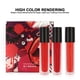 thumbnail image 5 of Kit de brillo de labios líquido mate Vhermosa 3 uds color rojo sandía rojo fresa limón helado, 5 of 8
