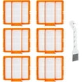 thumbnail image 1 of GFDYREE 6Pack HEPA Filter Vacuum Filter Replacement Compatible with Shark AI AV2501S AV2501AE RV2502AE AV2510AOUS RV2520AOUS, with Cleaning Brush, 1 of 7