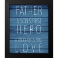 thumbnail image 2 of Allen, Kimberly 20x24 Black Modern Framed Museum Art Print Titled - Father Hero, 2 of 5