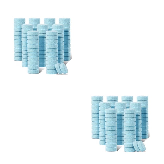 fastboy 80pcs Washer Concentrated Glass Effervescent Wiper Glasses Windshield Solid Tool Mini Dimension Kitchen Accessories 2Set