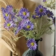 thumbnail image 5 of Summer Chrysanthemum Flower Stem in Purple 23.6" Tall, 5 of 7