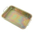 thumbnail image 1 of Oil Drain Container ,Galvanized Oil Drip Tray Pan Professional Metal Drain Container Universal Auto Repair Tool For Vehicle, 1 of 8