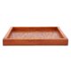 thumbnail image 2 of Plateau à thé carré en bois massif, plateau de service pour café, sushis, snacks, pour café-restaurant (18 x 18 cm), 2 of 4