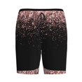 thumbnail image 4 of Fotbe Rose Gold Glitter1 Pajama Shorts for Men, Men's Pajama Bottoms, Sleepwear,Short Pajama Pants-Medium, 4 of 9