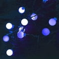 thumbnail image 2 of LINLIN Soalr Outdoor Ball String Lights, 23ft 50 LED Soalr Globe Fairy Light Outdoor Waterproof String Lights for Christmas Tree Party Wedding Garden Decorate, 2 of 9